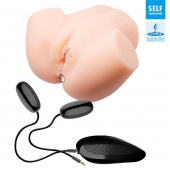 Телесный мастурбатор с 2 тоннелями Dual Vagina and Ass Veronica - Baile - в Воронеже купить с доставкой