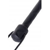 Чёрный стек с фигуркой леопарда на наконечнике - 21 см. - ToyFa - купить с доставкой в Воронеже