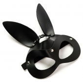 Черная маска  Зайка  с длинными ушками - Crazy Handmade - купить с доставкой в Воронеже