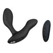 Черный анальный вибратор We-Vibe Vector+ - We-vibe - в Воронеже купить с доставкой