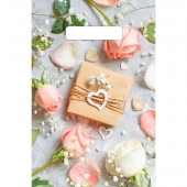 Полиэтиленовый пакет  Подарочек  с вырубной усиленной ручкой - 20 х 30 см. - Сима-Ленд - купить с доставкой в Воронеже