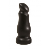 Чёрный массажёр простаты с приплюснутой головкой - 13 см. - LOVETOY (А-Полимер) - в Воронеже купить с доставкой
