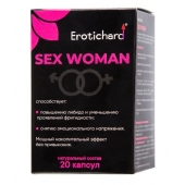 Капсулы для женщин Erotichard sex woman - 20 капсул (0,370 гр.) - Erotic Hard - купить с доставкой в Воронеже