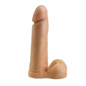 Насадка-фаллос для трусиков с плугом - 19 см. - LOVETOY (А-Полимер) - купить с доставкой в Воронеже