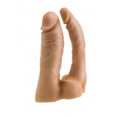 Двойная насадка для страпона Харнесс - 15 см. - LOVETOY (А-Полимер) - купить с доставкой в Воронеже