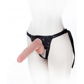 Фаллоимитатор на поясе Harness - 22,5 см. - LOVETOY (А-Полимер) - купить с доставкой в Воронеже