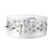 Прозрачный ошейник с шипами - Sitabella - купить с доставкой в Воронеже