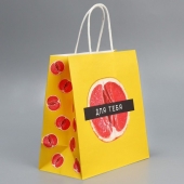 Подарочный крафтовый пакет «Сладость» - 22×22×11см. - Сима-Ленд - купить с доставкой в Воронеже