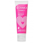 Возбуждающий гель на водно-силиконовой основе Cosmo Vibro с ароматом земляники - 50 гр. - Биоритм - купить с доставкой в Воронеже