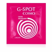 Стимулирующий интимный крем для женщин Cosmo G-spot - 2 гр. - Биоритм - купить с доставкой в Воронеже
