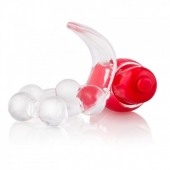 Виброкольцо с язычком и красным виброэлементом Overtime - Screaming O - в Воронеже купить с доставкой