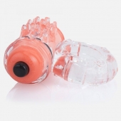 Неоновое оранжевое кольцо на пенис O wow! - Screaming O - в Воронеже купить с доставкой