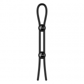 Черное эрекционное лассо Nexus Forge Double - Nexus Range - в Воронеже купить с доставкой