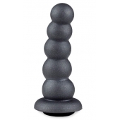 Серая насадка-ёлочка PLATINUM 4,5’’ - 12,5 см. - LOVETOY (А-Полимер) - купить с доставкой в Воронеже