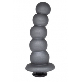 Серая насадка-ёлочка PLATINUM 5,5’’ - 15,5 см. - LOVETOY (А-Полимер) - купить с доставкой в Воронеже