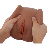 Мастурбатор Black Beauty - вагина и анус - S-HANDE - в Воронеже купить с доставкой