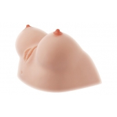 Полуторс Juliana Breast в виде груди с вибровагиной - KOKOS - в Воронеже купить с доставкой