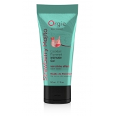 Съедобный интимный гель Orgie Lube Tube Cocktail Strawberry Mojito - 50 мл. - ORGIE - купить с доставкой в Воронеже