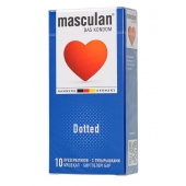 Презервативы с пупырышками Masculan Dotted - 10 шт. - Masculan - купить с доставкой в Воронеже