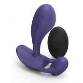 Темно-синий вибромассажер Witty P G Vibrator with Remote Control - Love to Love - в Воронеже купить с доставкой