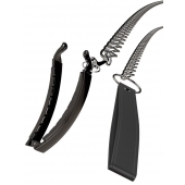 Зажим для половых губ с поводком Pussy Clamp With A Leash - Orion - купить с доставкой в Воронеже