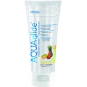 Гель-лубрикант на водной основе AQUAglide с ароматом экзотических фруктов - 100 мл. - Joy Division - купить с доставкой в Воронеже