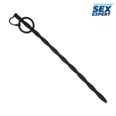 Черный стимулятор уретры Sex Expert - Sex Expert - купить с доставкой в Воронеже