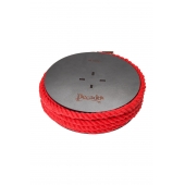 Красная веревка для шибари на катушке - 10 м. - Pecado - купить с доставкой в Воронеже