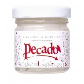 Массажная свеча Caramel   Popcorn - 35 мл. - Pecado - купить с доставкой в Воронеже