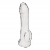 Прозрачная насадка на пенис Transparent Penis Enhancing Sleeve Extension - 15,9 см. - BlueLine - в Воронеже купить с доставкой