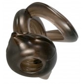 Черное эрекционное кольцо для пениса и мошонки - Orion - в Воронеже купить с доставкой