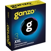 Презервативы увеличенного размера Ganzo XXL - 3 шт. - Ganzo - купить с доставкой в Воронеже
