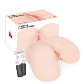 Мастурбатор-полуторс с двойным слоем материала и вибрацией Maria Onahole Real Vagina - KOKOS - в Воронеже купить с доставкой