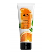 Лубрикант на водной основе OYO Aroma Gel Orange с ароматом апельсина - 75 мл. - OYO - купить с доставкой в Воронеже
