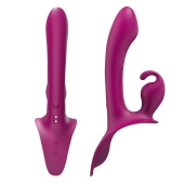 Сливовый страпон Lord Rabbit - S-HANDE - купить с доставкой в Воронеже