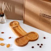 Деревянное блюдо для подачи в форме члена (32,5 х 20 х 1,7 см) - Сима-Ленд - купить с доставкой в Воронеже