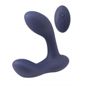 Синий массажер простаты с двумя моторами P-Bliss - Lola Games - в Воронеже купить с доставкой