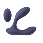 Синий массажер простаты с двумя моторами P-Bliss - Lola Games - в Воронеже купить с доставкой