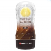 Прозрачный текстурированный мастурбатор Vacuum Cup Masturbator Stellar - Baile - в Воронеже купить с доставкой