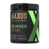 Презервативы MAXUS Mixed - 12 шт. - Maxus - купить с доставкой в Воронеже