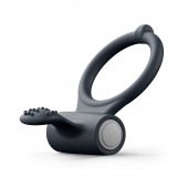 Черное эрекционное кольцо Power Clit - Dorcel - в Воронеже купить с доставкой