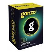 Супертонкие презервативы Ganzo Ultra thin - 30 шт. - Ganzo - купить с доставкой в Воронеже