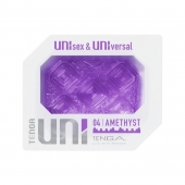 Фиолетовый мастурбатор-стимулятор Tenga Uni Amethyst - Tenga - в Воронеже купить с доставкой