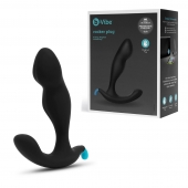 Черный утяжеленный анальный стимулятор Rocker Plug - 12 см. - b-Vibe - в Воронеже купить с доставкой