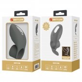 Серое кольцо на пенис с вибрацией - Baile - в Воронеже купить с доставкой