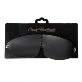 Однослойная закрытая маска из натуральной кожи - Crazy Handmade - купить с доставкой в Воронеже