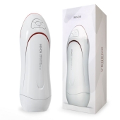 Белый вибромастурбатор со сжатием и голосовым сопровождением - Rends - в Воронеже купить с доставкой