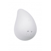 Белый вибромассажер в форме капли Dew Drop - Satisfyer