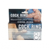 Черное двойное эрекционное кольцо - Baile - в Воронеже купить с доставкой