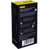 Прозрачные ультратонкие презервативы Ganzo Ultra thin - 15 шт. - Ganzo - купить с доставкой в Воронеже